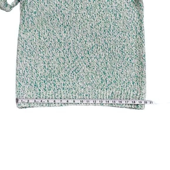 St John’s Bay Mint Green & White Knit Scoop Neck Pullover Long Sleeve Sweater XL - Picture 12 of 16